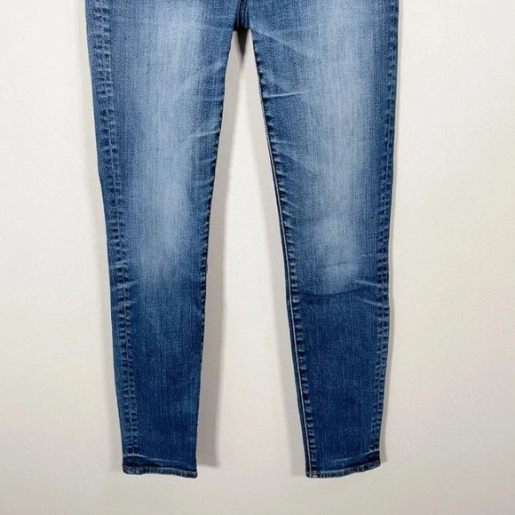 J.Crew 9" High-rise Toothpick Jeans In Medium Wash - Picture 6 of 13